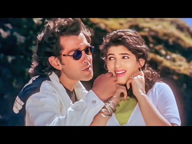 Love Tujhe Love Main Karta - Lyrics 4K | Barsaat (1995) | Bobby Deol, Twinkle | Kumar, Alka | Song