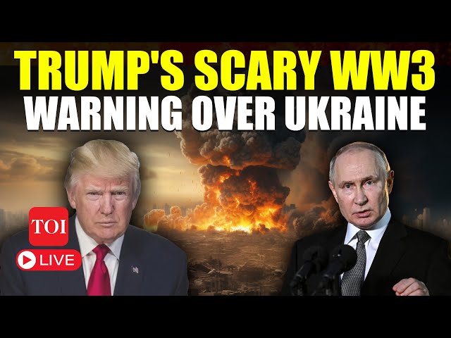 LIVE | Trump's Huge World War III Speech As Putin Okays Nuclear Attack After U.S. Missile Nod