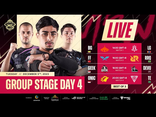 LIVE | DAY 4 | M5 World Championship Main Event | Group Stage | (ENG)