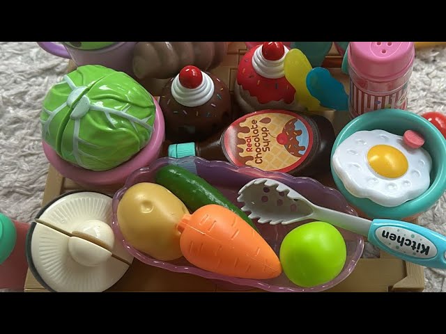 Fun Vegetable Names For Toddlers! Pretend Toy Cooking For Preschoolers