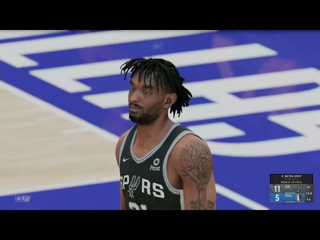 NBA 2K22 [ PS5 ] San Antonio SPURS vS Dallas MAVERICKS | Gameplay 4K60Fps