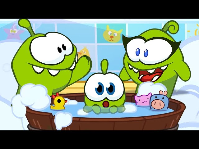 Om Nom Bath Song | Fun Kids Songs and Nursery Rhymes | Learn With Om Nom