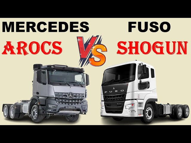 ALL NEW Mercedes AROCS Vs ALL NEW Fuso SHOGUN | Which one is better ?