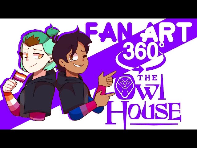 LUMITY BEST FAN ART | THE OWL HOUSE | 360° | VR