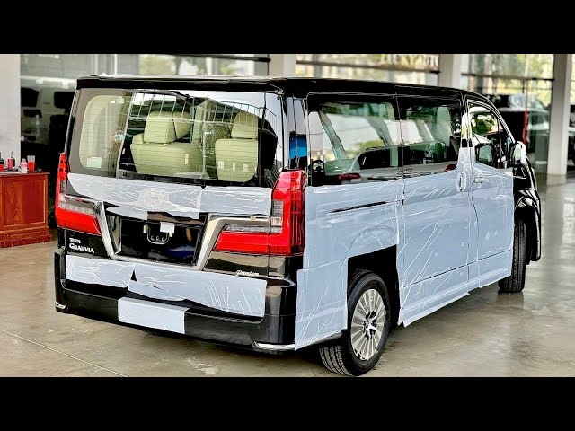 Toyota 2024 Granvia Premium VIP  9 Seater Luxury Van Review and Exterior