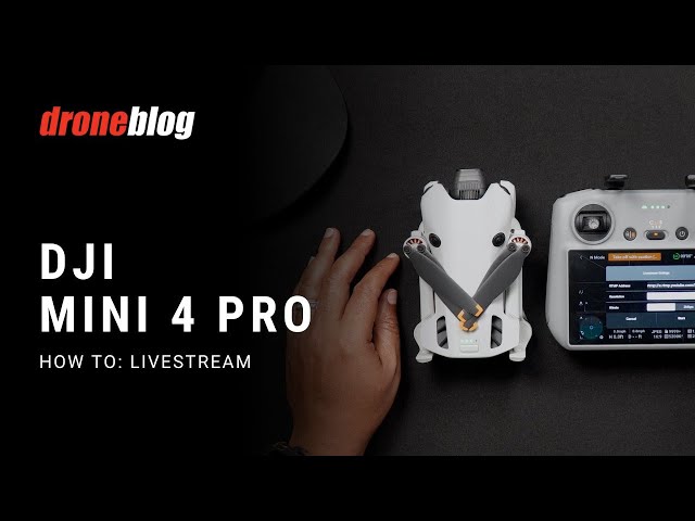 DJI Mini 4 Pro - How to Live Stream on YouTube