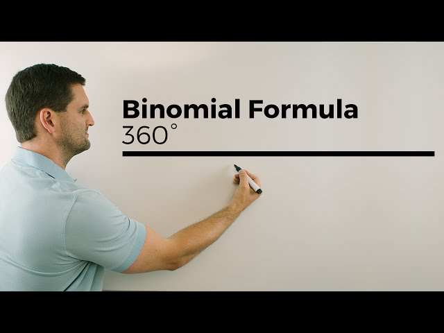 Binomial Formula, 360 degree MATH, YouTube Space Berlin, Math by Daniel Jung