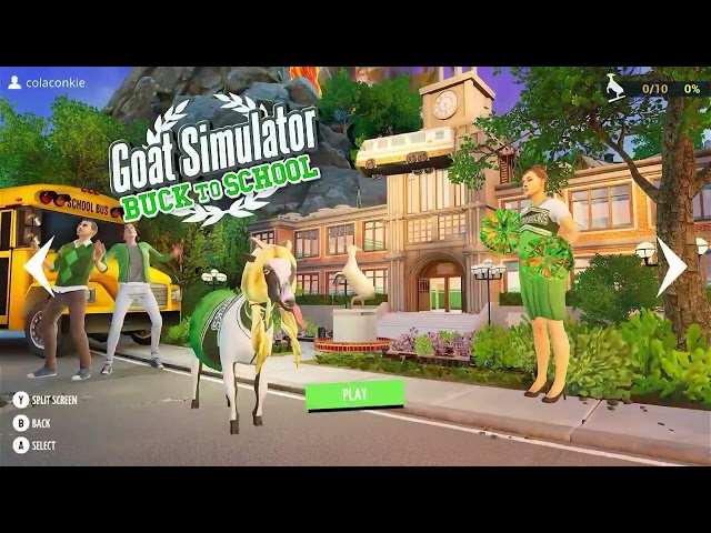 Goat Simulator Remastered Xbox Series X Full Gameplay