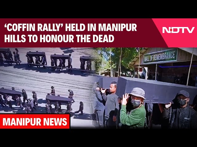 Manipur Violence Latest Update | 'Coffin Rally' Held In Manipur Hills To Honour The Dead