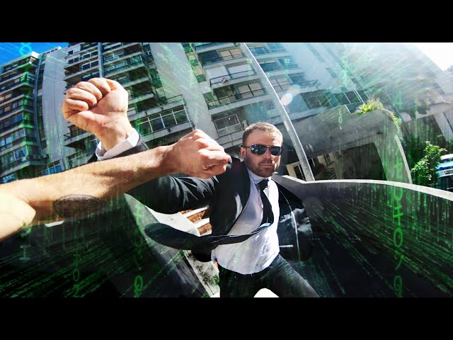 MATRIX 4 ESCAPE - Real life Parkour POV