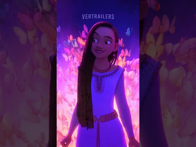 Wish (2023) Disney Animation Musical | Ariana DeBose, Chris Pine Trailer Vertrailer #shorts