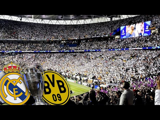 HALA MADRID Y NADA MAS in Wembley • Champions League Final 2024 • Real Madrid - Borussia Dortmund