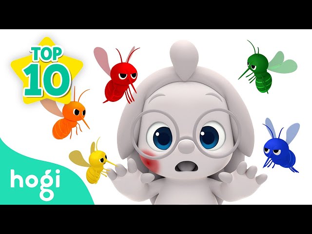 Learn Colors with Mosquitoes and More!｜Colors for Kids｜Hogi Colors｜Hogi Pinkfong Colors