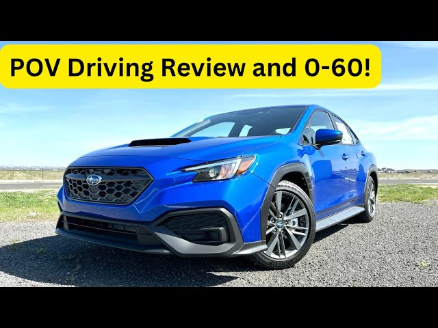 2024 Subaru WRX (6 Speed) | POV Driving Review and 0-60