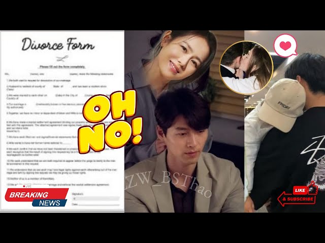 Shock! Hyun Bin and Son Ye Jin’s Divorce Agreement and Latest Company Announcement!