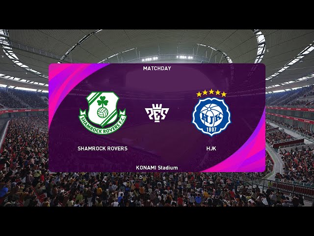 Shamrock Rovers vs HJK (21/11/2024) Club Friendlies PES 2021