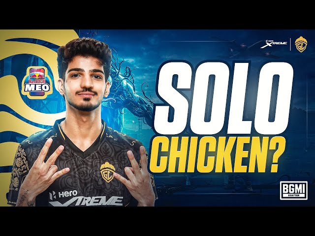 Redbull MEO solo chicken? @GodLikeEsportss  | BGMI | Zgod