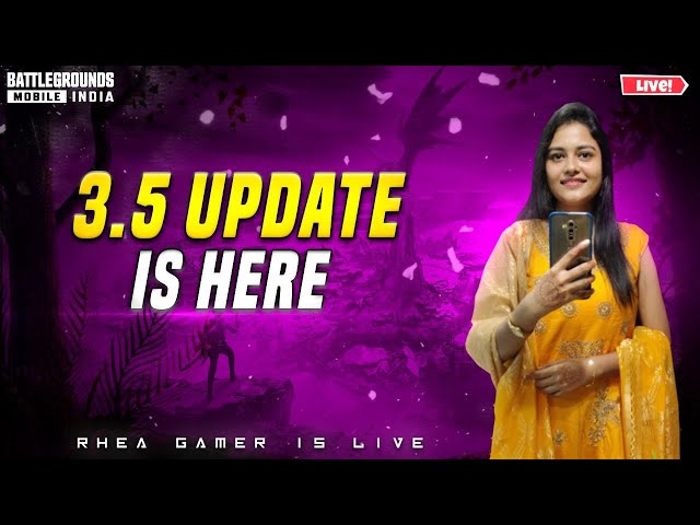 FULL BOOM BAAM IN NEW 3.5 UPDATE😁BGMI LIVE RHEA GAMER#shortsvideo #shortfeed #shortlive #pubg #bgmi