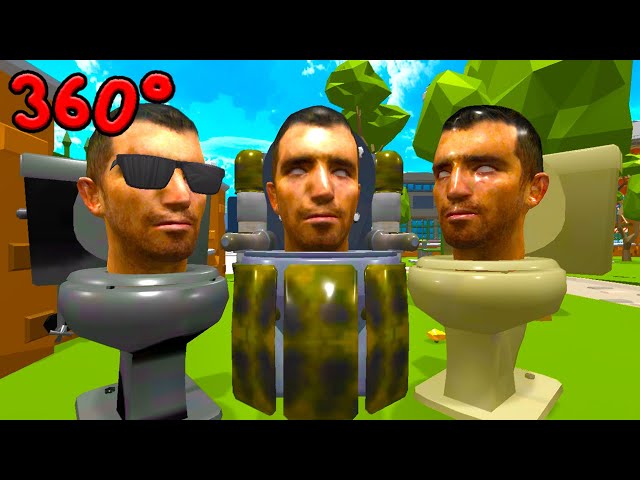 360 video SKIBIDI TOILET Vs GARTEN of BANBAN 4 MV VR 360