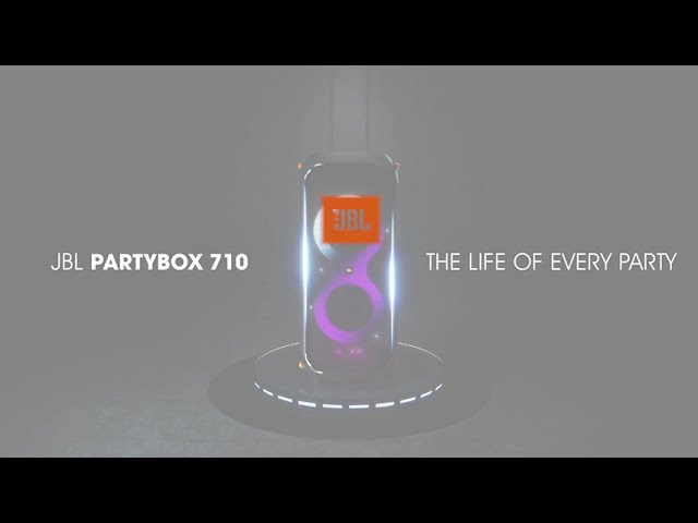 JBL | Partybox 710 | Party speaker with powerful sound, built-in lights and splashproof design.