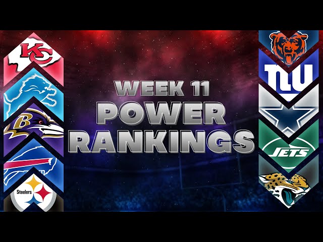 NFL Week 11 Power Rankings