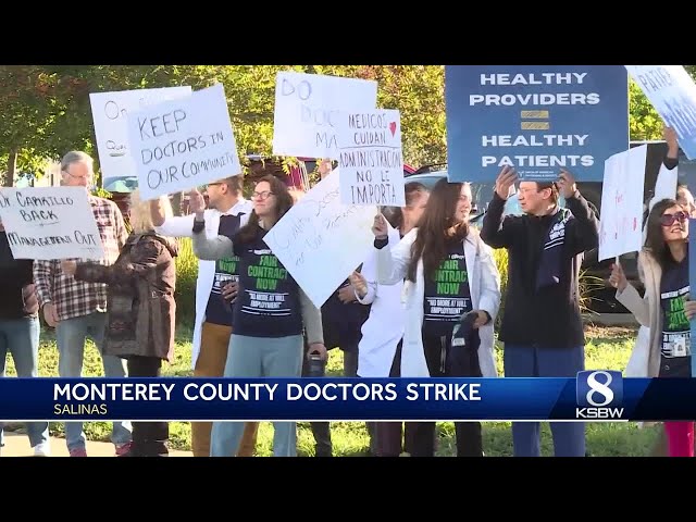 Monterey County doctors strike over colleague's firing