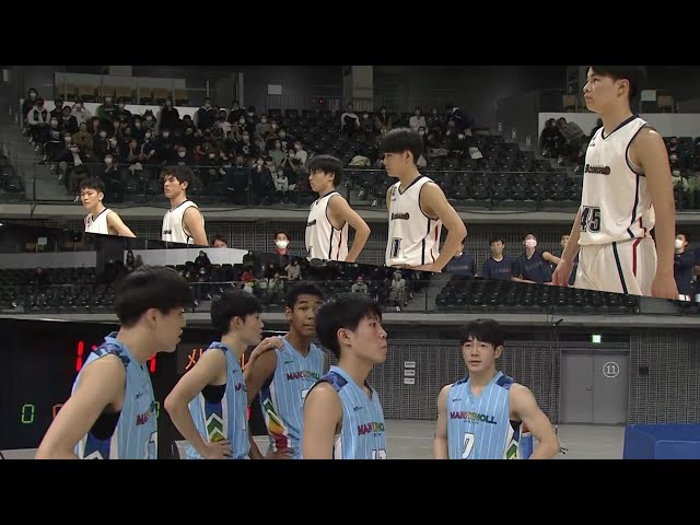 【中学生トップクラス、クラブユースと全中優勝校の対決】横浜BC U15 vs 四日市メリノール学院中 (2023.01.07 | Jr.ウインターカップ 男子準決勝）