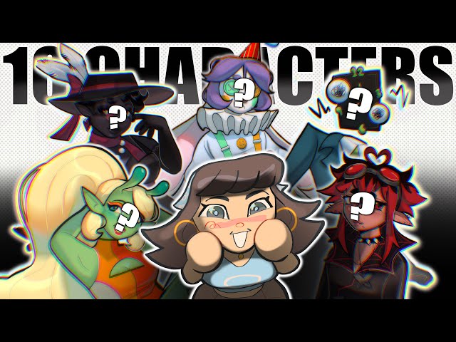 DRAWING 10 OF YOUR CHARACTERS (100k special, challenge, speedpaint, commentary)