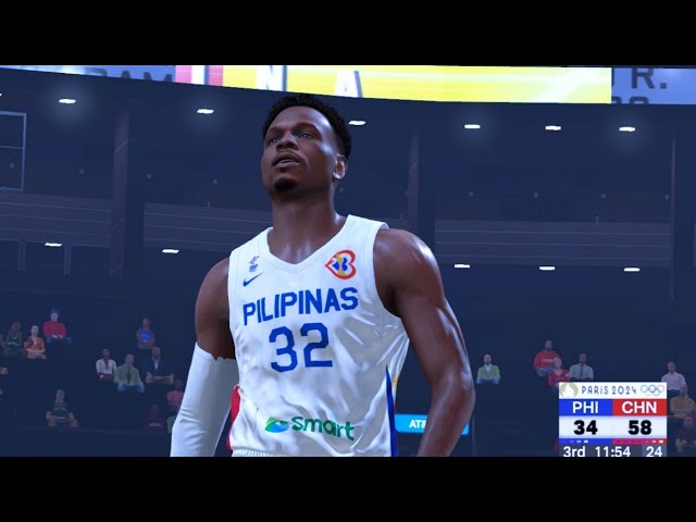 LIVE NOW! GILAS PILIPINAS VS CHINA | FIBA QUALIFIERS | November 22, 2024 | FIBA2K CPU VS CPU Bon2K