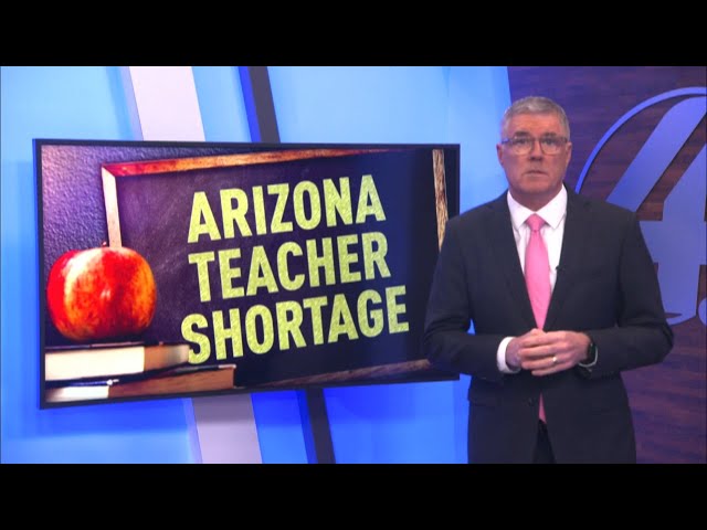 Teacher shortage in schools across Arizona