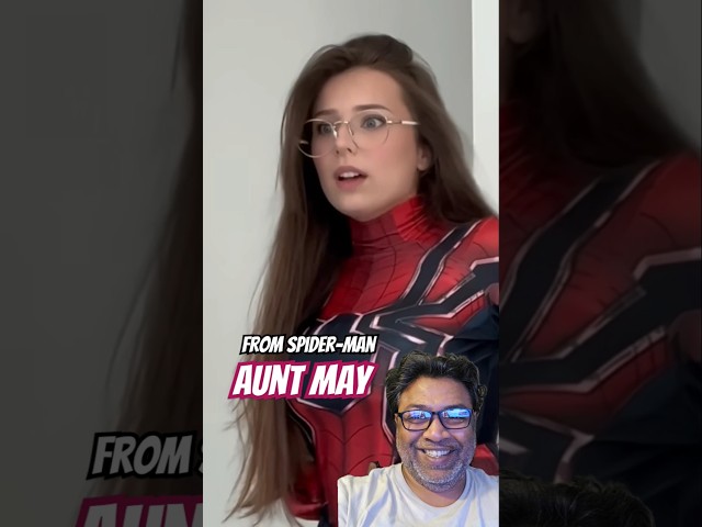 His REACTION - YouTube shorts BY @Imthe_annag #shorts #spiderman #trending #comedy #love