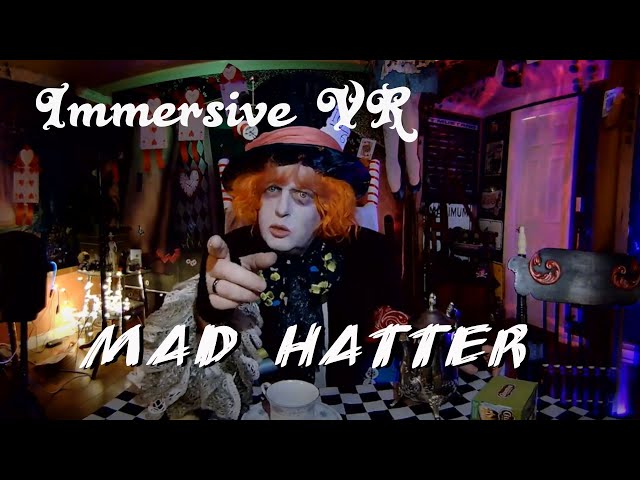 Mad Hatter Halloween theme 2024 VR video