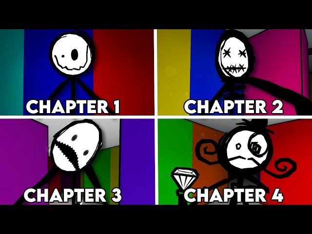 Color or Die - Chapter 1 to 4 [Full Walkthrough + All Endings] - Roblox