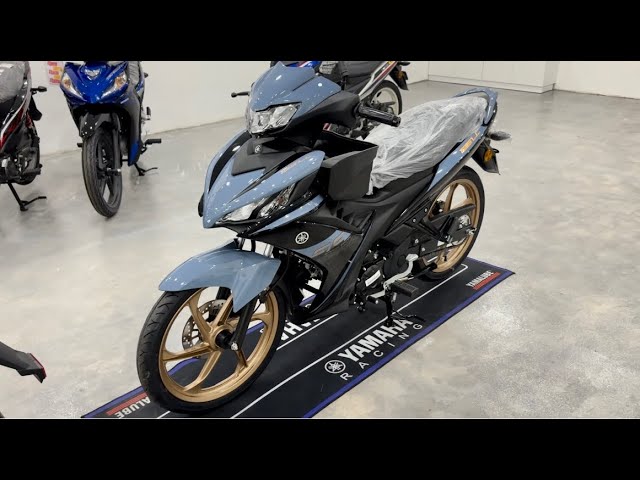 Yamaha Y135LC Fi V8 (2024) - SE Blue (Walkaround)