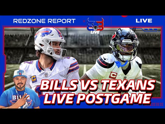 Bills vs Texans Post-Game Live | The Redzone Report Live