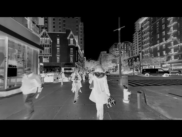 VR180 3D - Black & White Negative - NYC