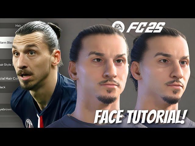 How to create ZLATAN IBRAHIMOVIC in EA FC25