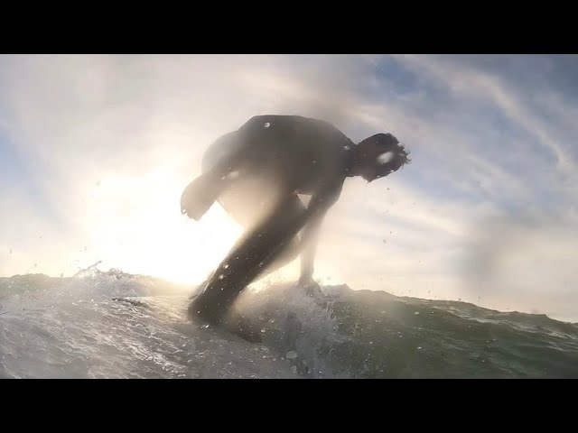 360 VR Surfing at Indian Beach, Ecola State Park, Cannon Beach, Oregon, USA (long 1)