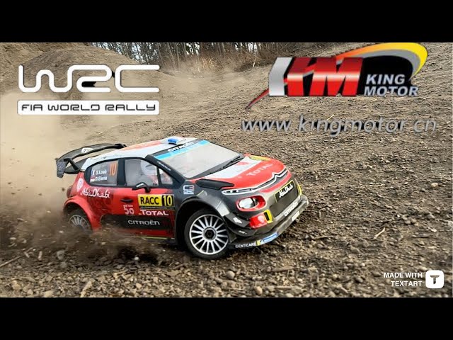 King Motor 1/7 WRC Rallycross electric. Wow!