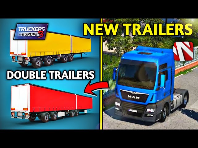 🚚B - Double Trailers + New Announcement by Developers in Truckers of Europe 3 🏕 | Truck Gameplay