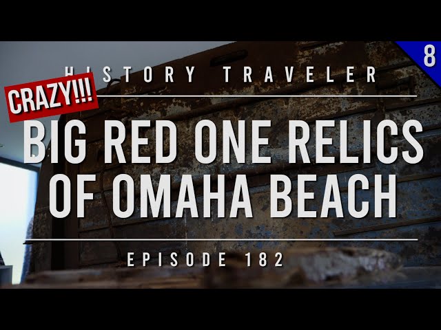 CRAZY Big Red One Relics of Omaha Beach!!! | History Traveler Episode 182