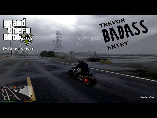 Black velvet ft. GTA V Trevor | Badass Entry