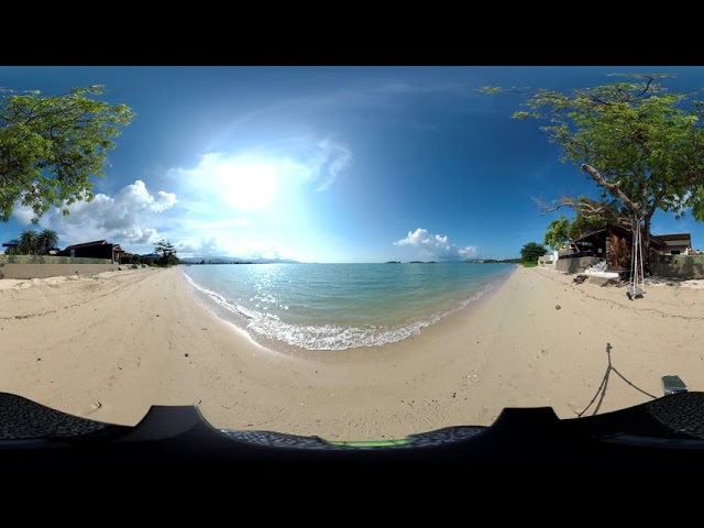 Koh Samui - Tides Resort - Beach - Video - 2019 - 4K - VR - 360