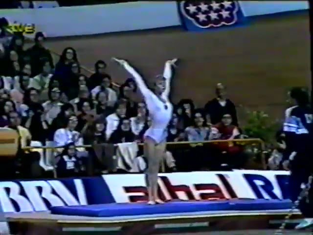 1988 USSR Gymnastics Gala in ESP   Svetlana Boginskya VT