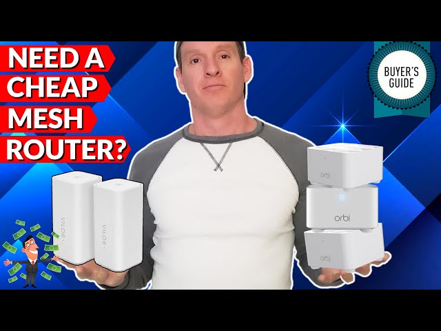 TOP 5 CHEAP MESH ROUTERS IN 2024 - ULTIMATE BUYER'S GUIDE