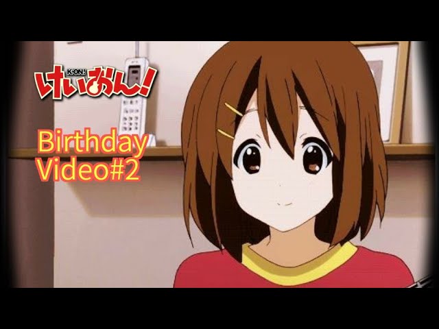 [AMV] K-on Birthday Video#2