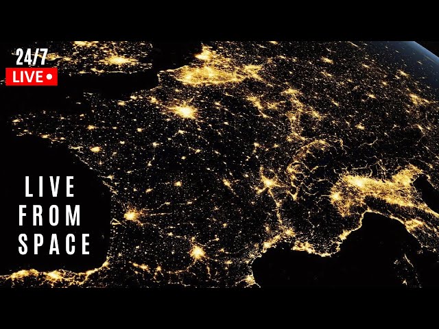 NASA Live 24/7 | Earth at Night from Space | ISS Live Stream