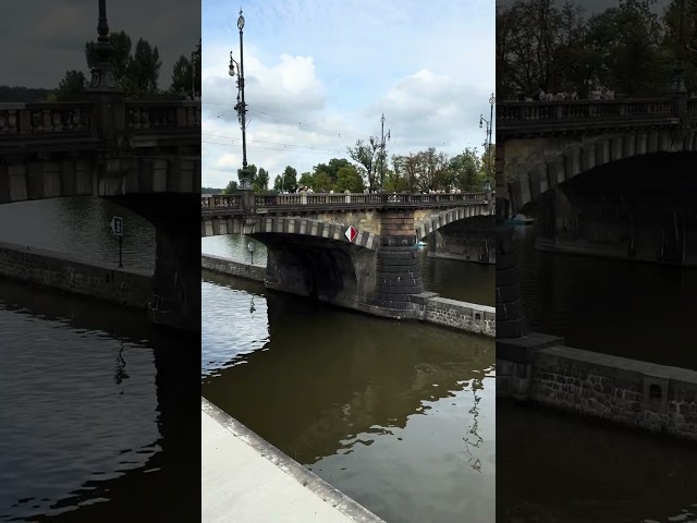 Praha 5 view of river and bridge - Prague