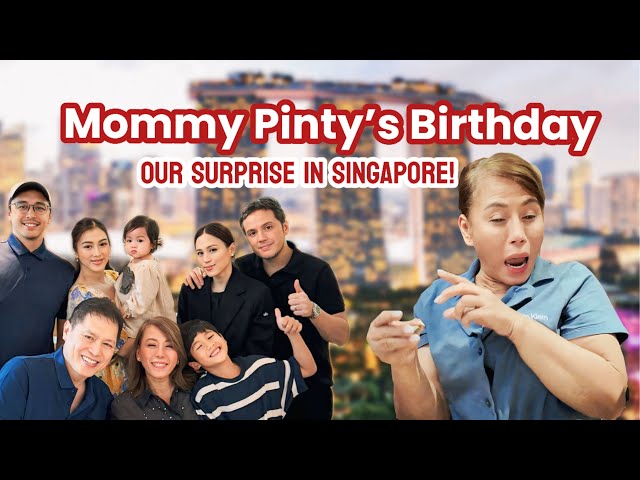 Mommy Pinty's Birthday in SG by Alex Gonzaga