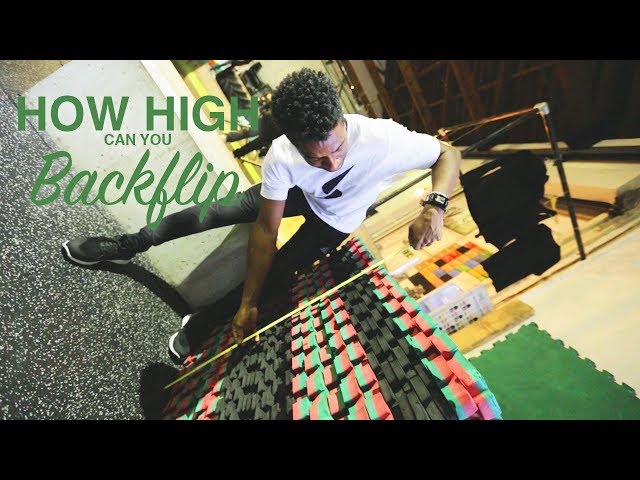 How High Can You Backflip?? | Parkour Challenge